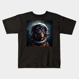 Astro Dog - Rottweiler Kids T-Shirt